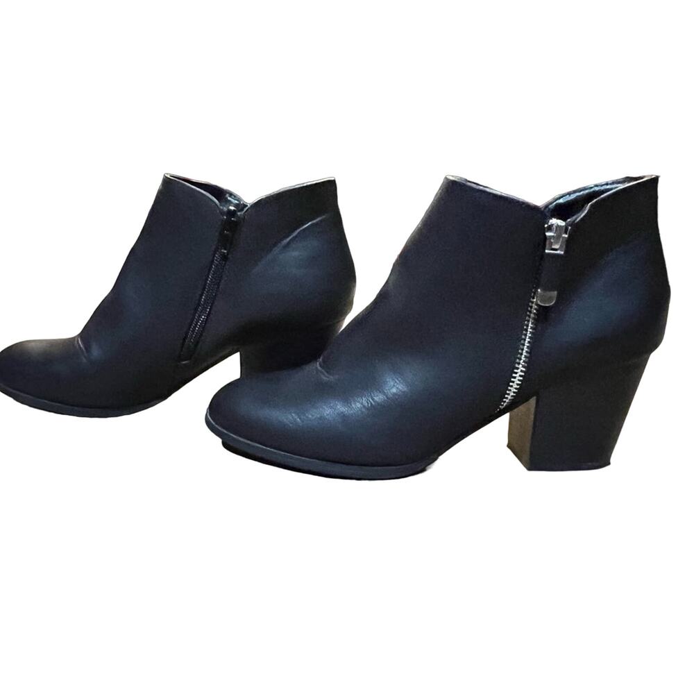 Style & Company Masrinaa Ankle Booties black womens size 9.5